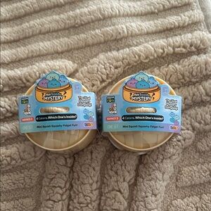 JuJu Mini Squish Mystery Set - Cream and Blue Delight